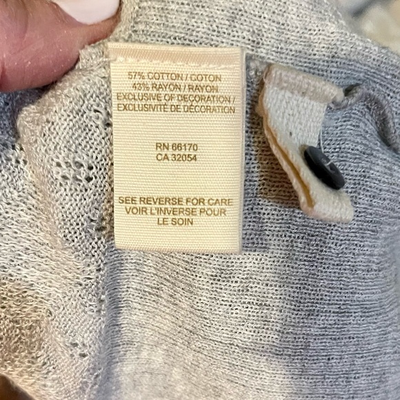 Free People Grey Lace Turtleneck - Picture 10 of 10